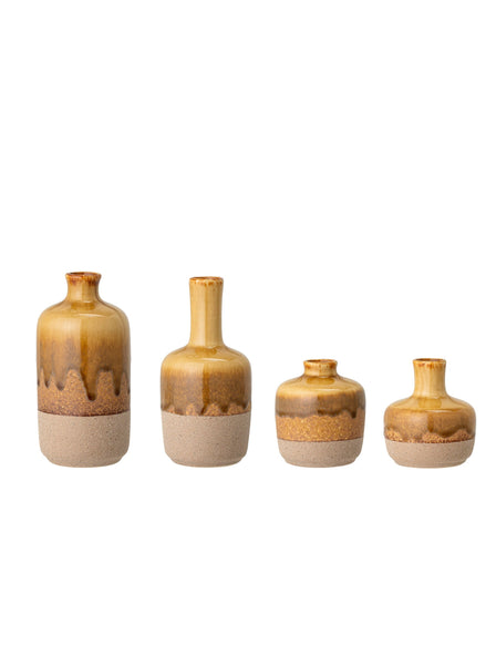 Hosna Yellow Terracotta Vase - Each Sold Individually