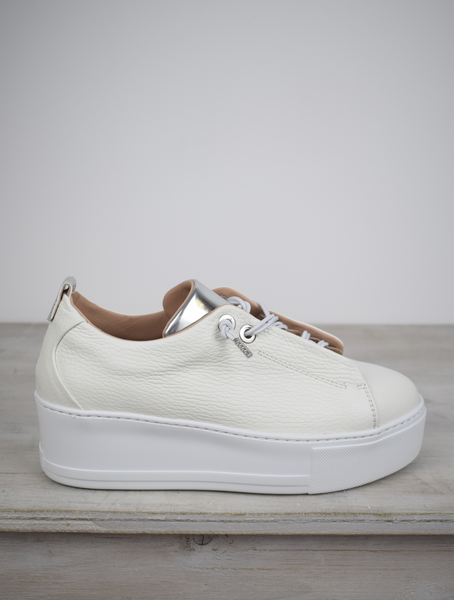 Sibley Lace Up Off White