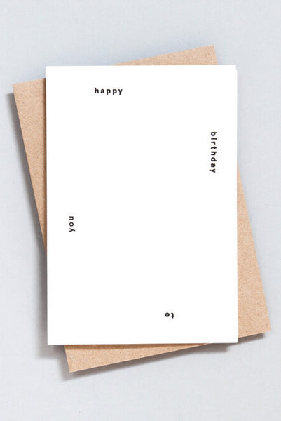 Happy Birthday Card