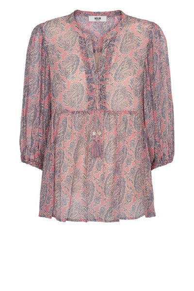 Paxton Blouse - Pink Lemonade