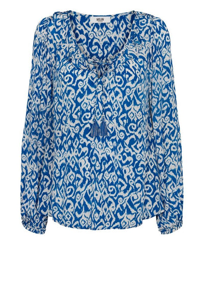 Sidney Blouse - Lapis Blue