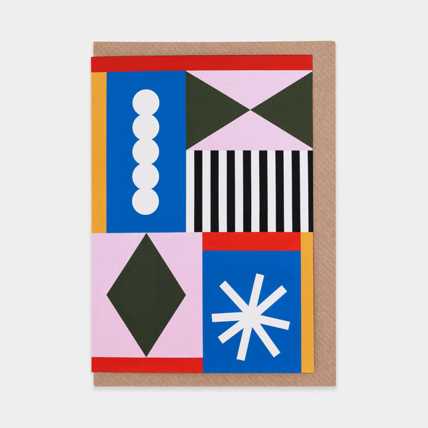 Otto Iram Flag #02 Greetings Card