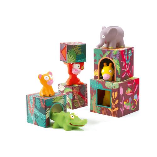 Maxi Topanijungle Stacking Cubes