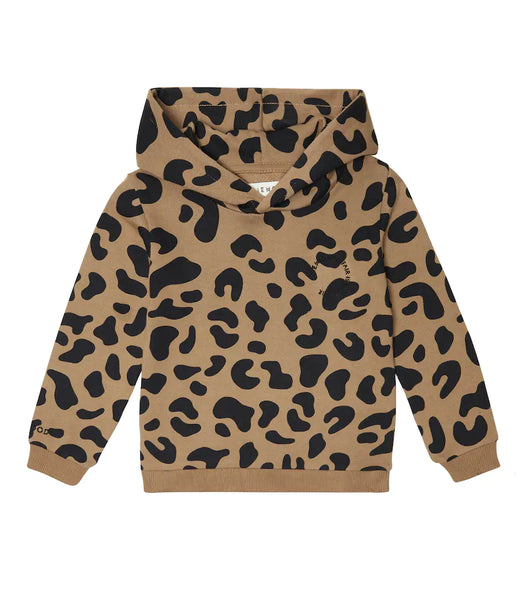 Hildur Hoodie with Mega Leo Print