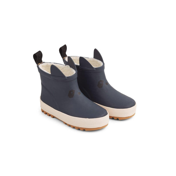 Navy Creme De La Creme Jesse Thermo Rain Boots