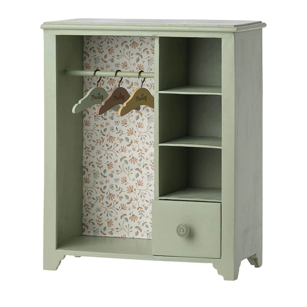 Large Mint Green Wardrobe Toy