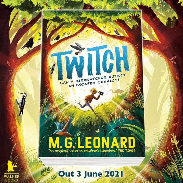 Twitch Book by MG Leonard