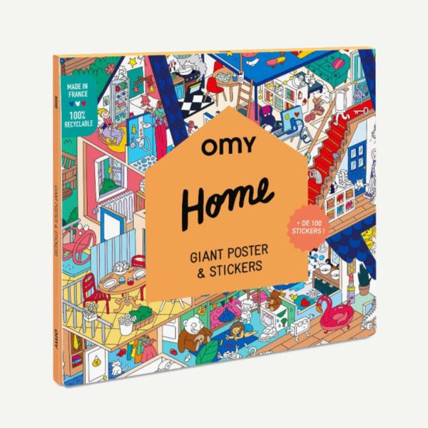 OMY Home Sticker Poster