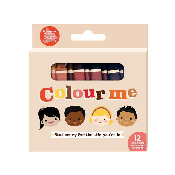 Pack of 12 Non Toxic Crayons Colour