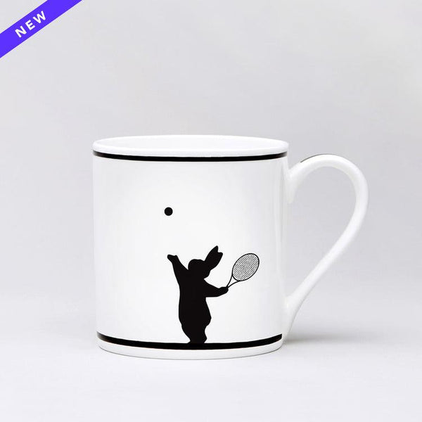 Tennis Rabbit Mug