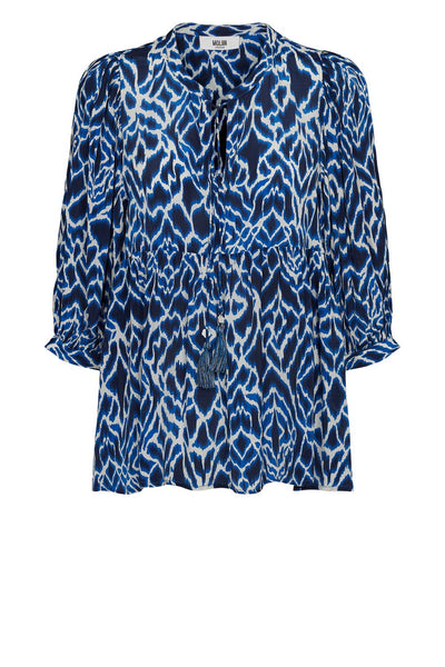 Moliin Kaja Blouse - Lapis Blue