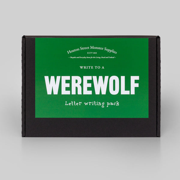 Hoxton Monster Supplies Store Werewolf Letter Writing Pack