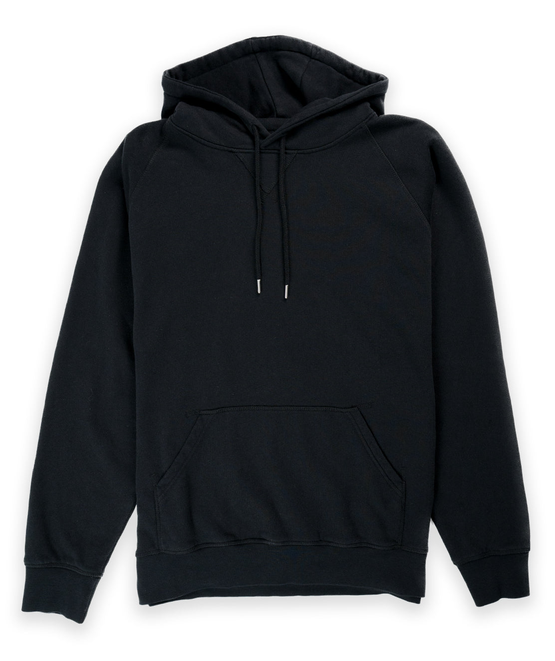 Black and white Logo Hooded Sweat