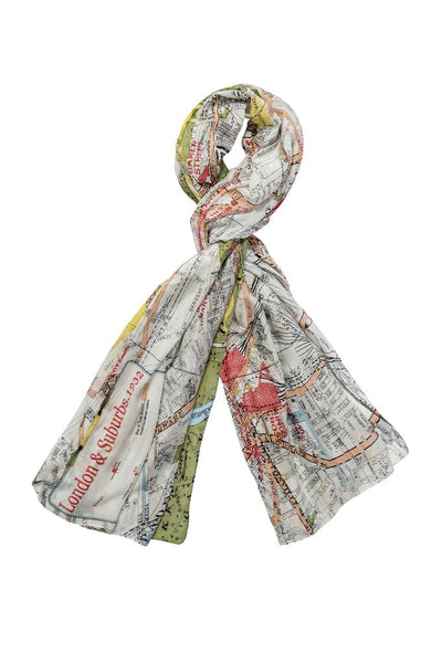 London Map Scarf