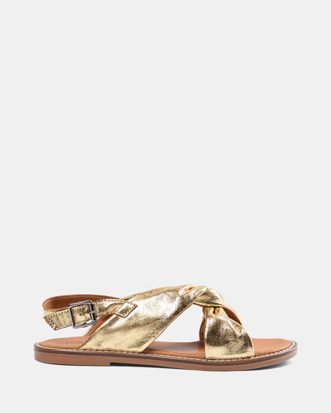 Knot Sandal - Gold