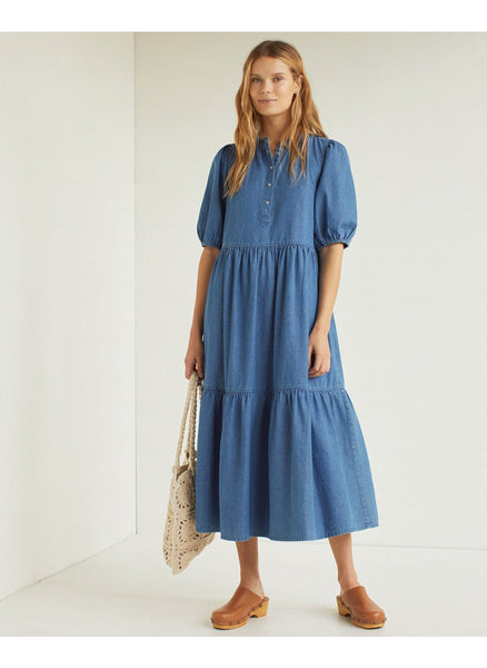 Cotton Denim Dress