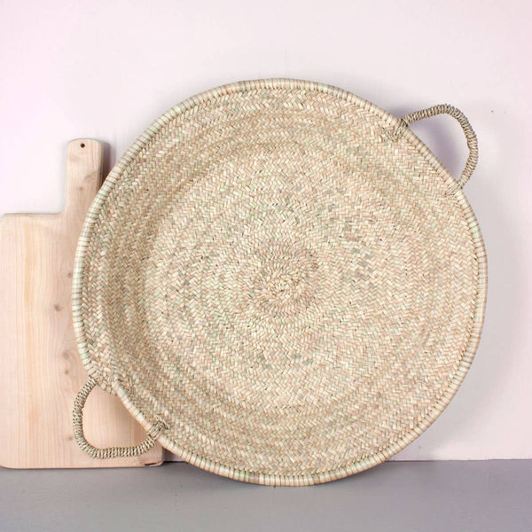 Oversized Moroccan Woven Plate