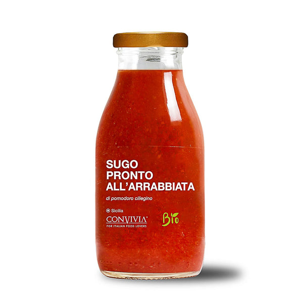 Arrabbiata Cherry Organic Ready made Tomato Sauce