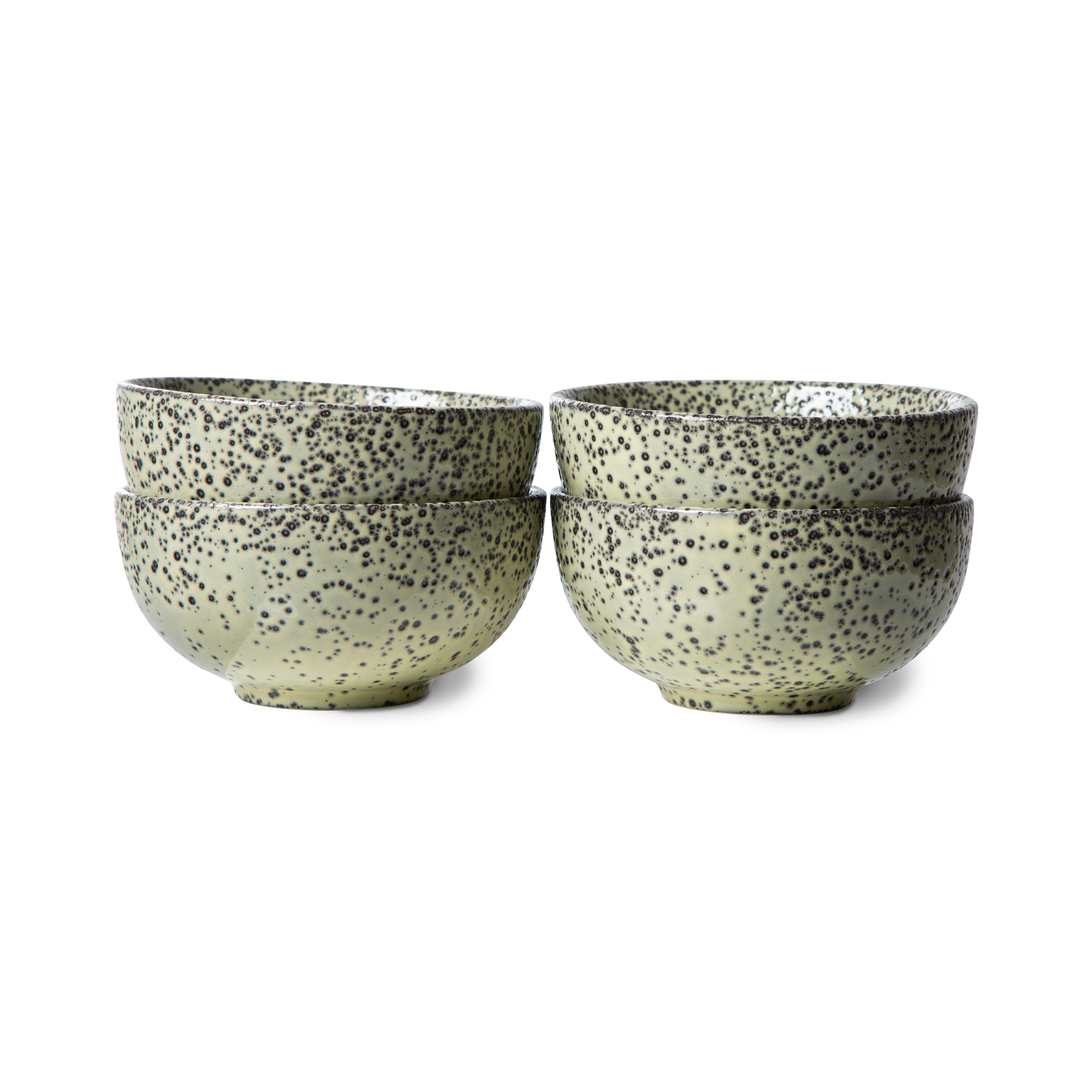 Gradient Ceramics Bowl Green - Set of 4