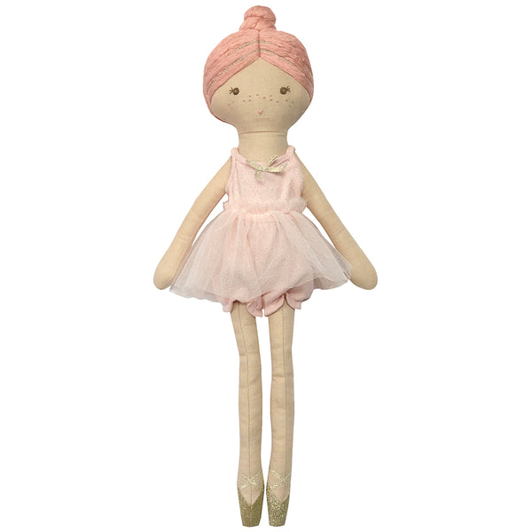 Blush Pointelle Ballerina Doll