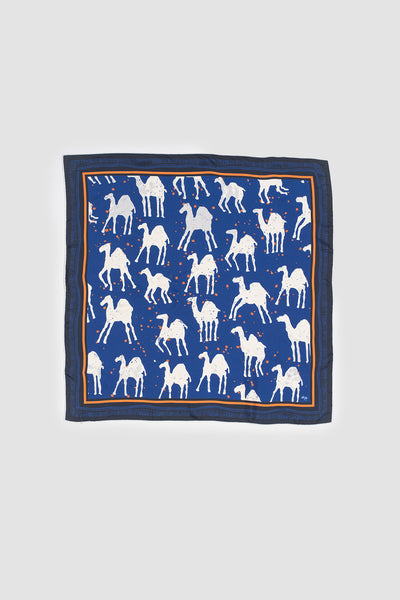 Cozy Camels Alia Silk Scarf