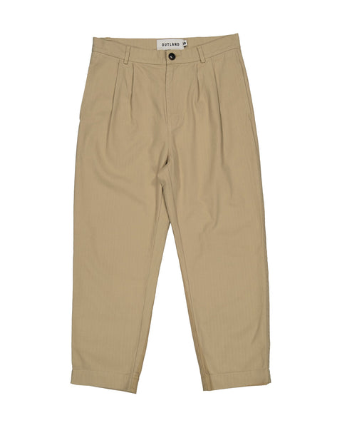 outland-pantalon-double-pleats-beige