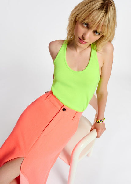 Danimarca Top - Neon Yellow