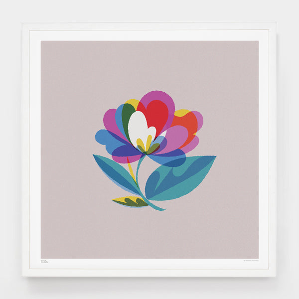 Small Together We Bloom Print