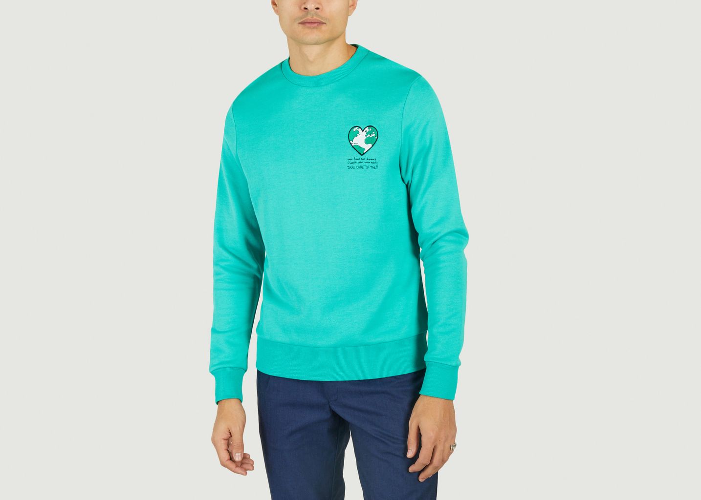 JagVi Rive Gauche Blue Earth Sweatshirt