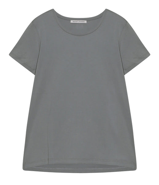 cashmere-fashion-store Trusted Handwork Baumwoll T-shirt Rundhalsausschnitt Kurzarm