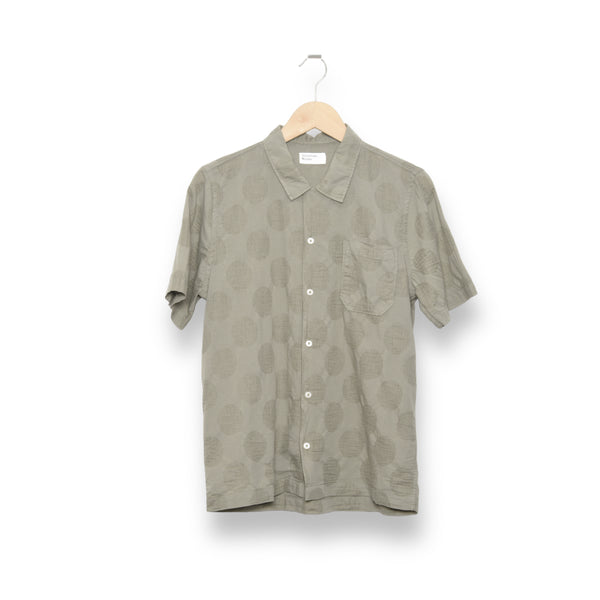 universal-works-road-shirt-dot-cotton-lt-olive-28684