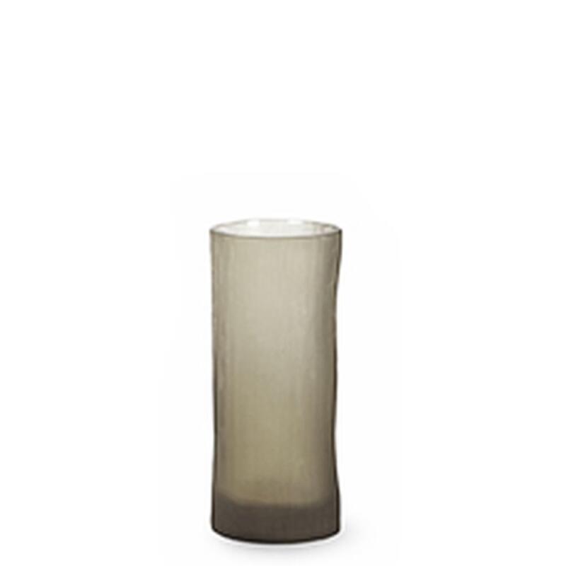 TUBE S Vase smokegrey