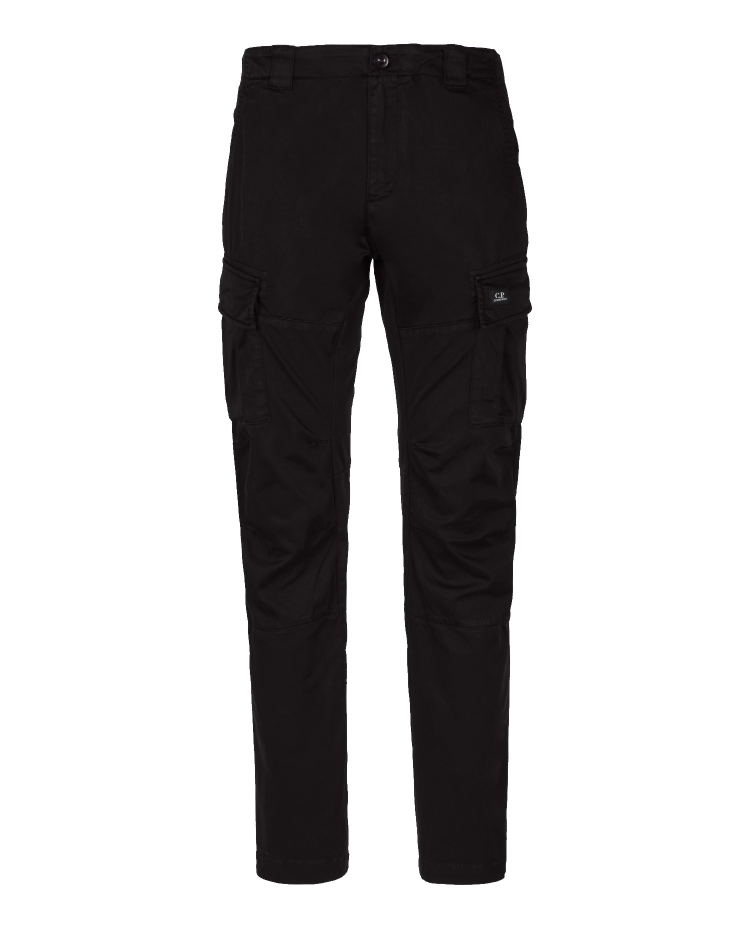 C.P. Company C.p. Company Stretch Sateen Cargo Pants Black