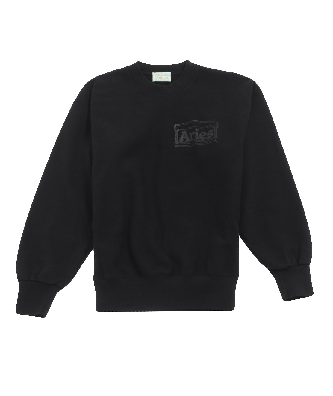 Aries - Premium Temple Sweatshirt - Black