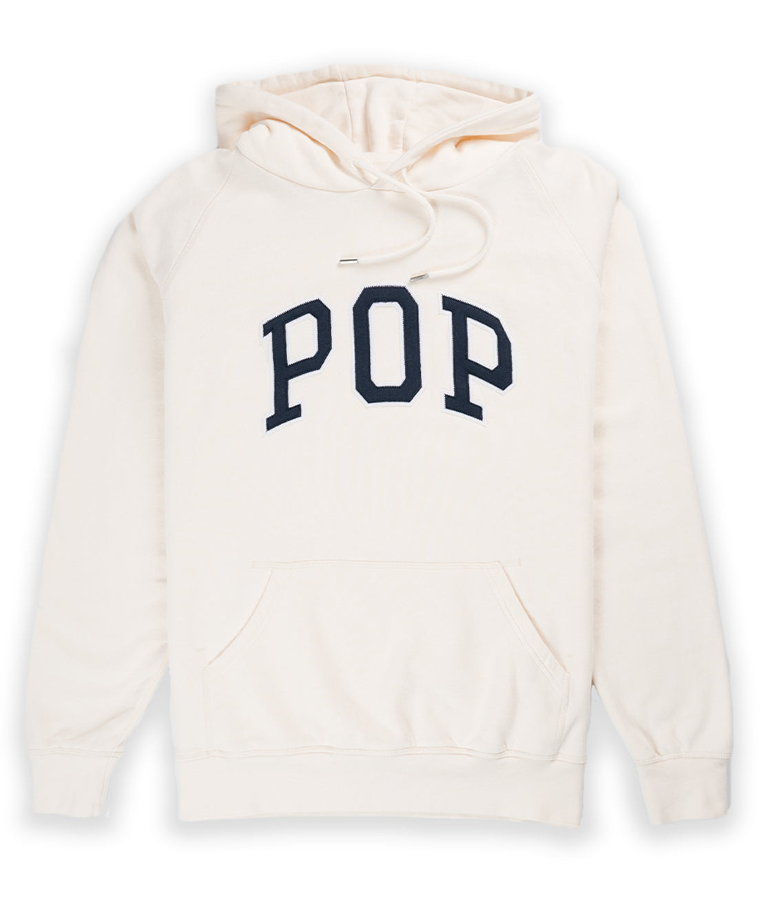 Pop Trading Company Arch Hooded Sweat - Off White