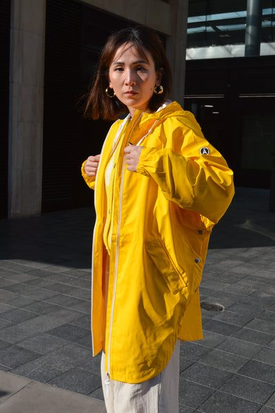 Sky Mineral Yellow Rain Jacket