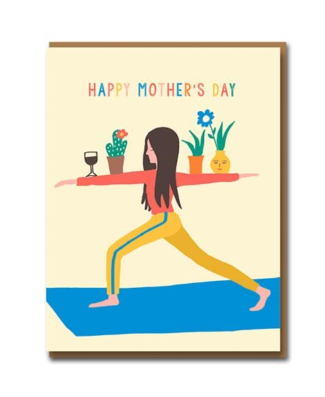 Emma Cooter Draws Yoga Mother’s Day Card