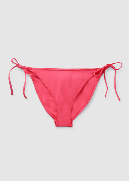 Trouva: Calvin Klein Womens Mini Logo String Bikini Top In Pink Flash
