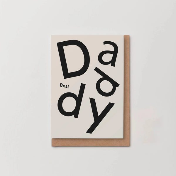 Best Daddy - Father's Day Card