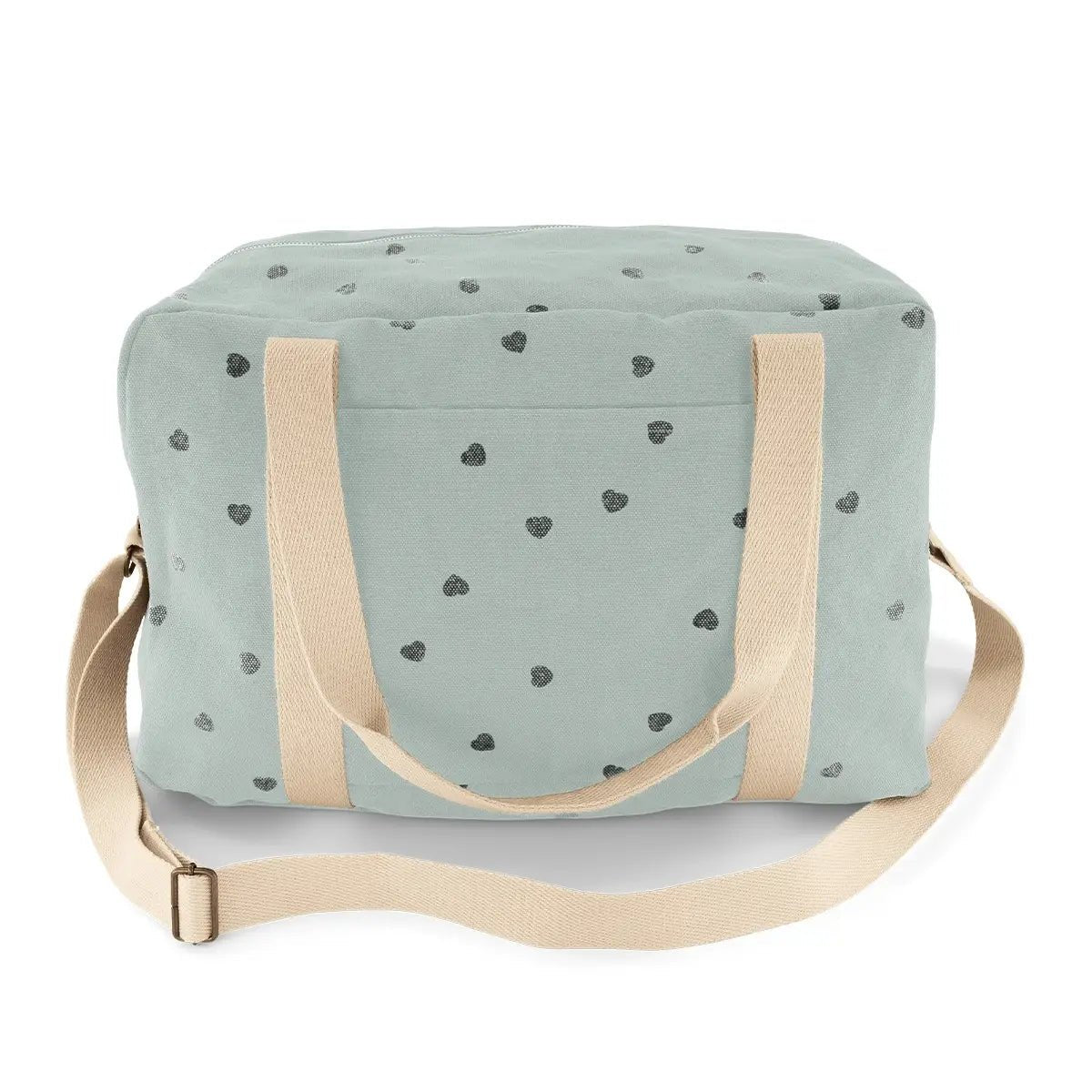 Raphael Heart Print Blue Spray Changing Bag