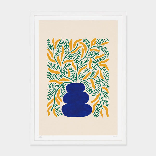 A1 Loosey Goosey Wattle Print