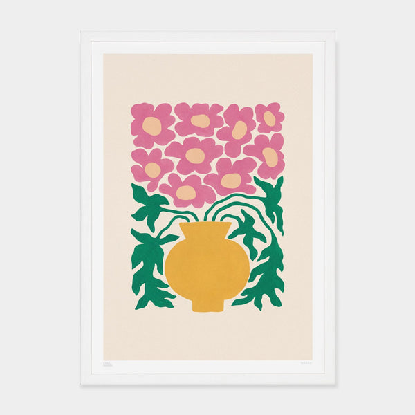 A1 Loosey Goosey Camelias Print