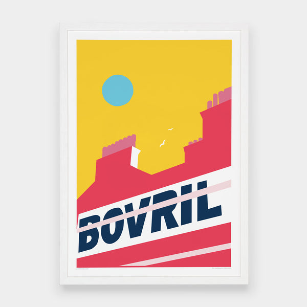 Jarosław Morawski A3 Brixton Bovril Sign Print