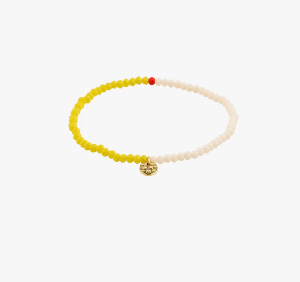 Indie Yellow Bracelet Gold-plated 262122912