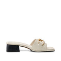 - Collete Mule Leather - Off White