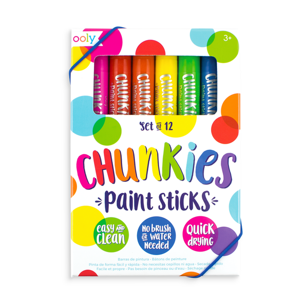 - Chunkies Paint Sticks - Set Of 12