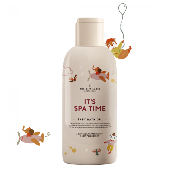 The Gift Label Baby Bath Oil 150ml - It's Spa Time