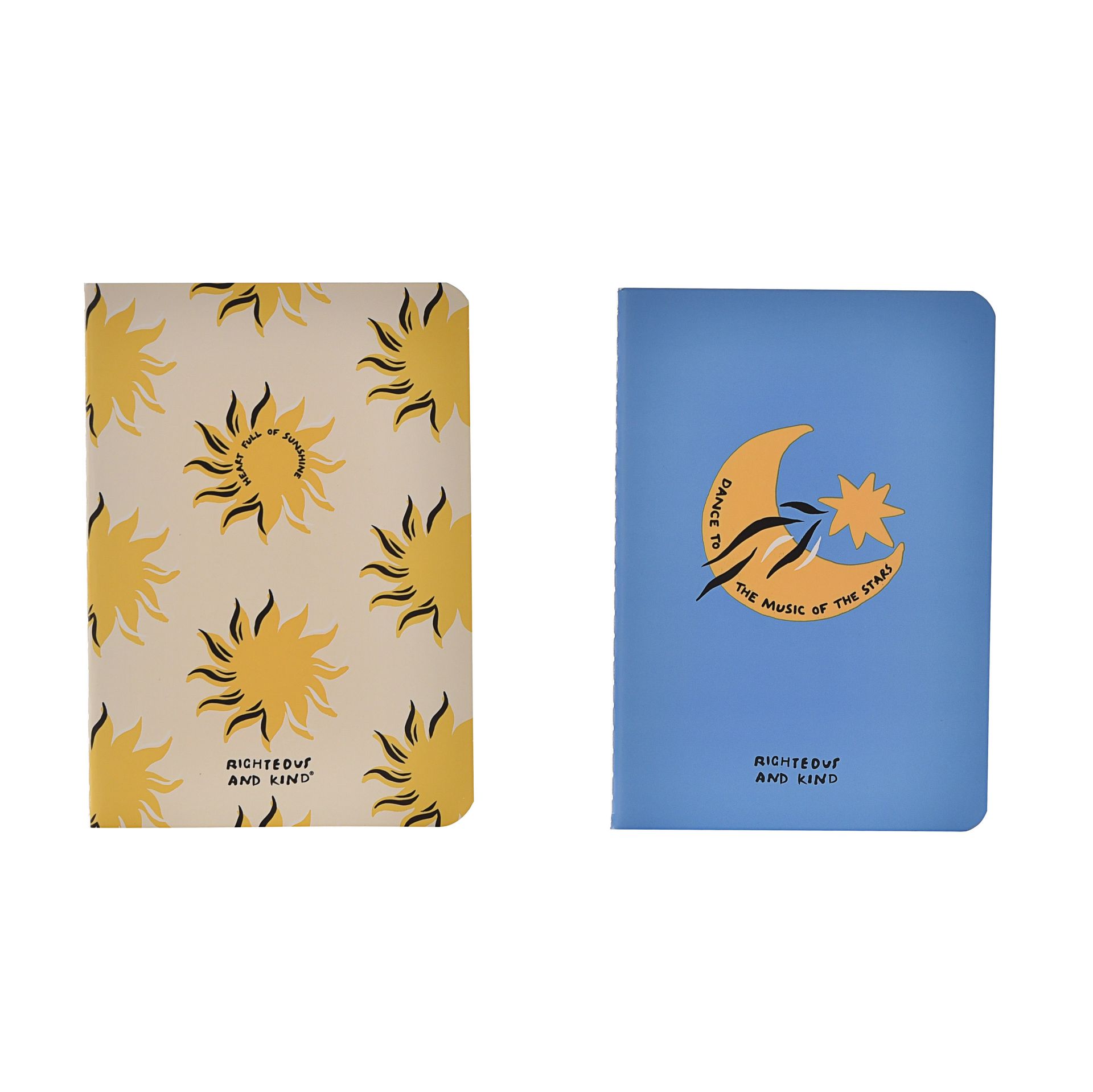 &Quirky Righteous & Kind A6 Notebooks : Set of 2