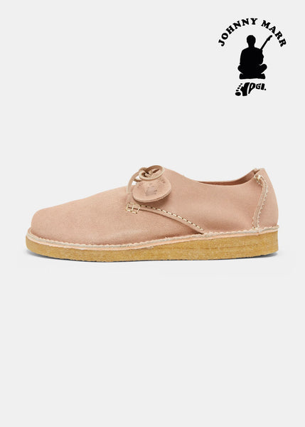 Johnny Marr Rishi Suede Shoes Nude Pink