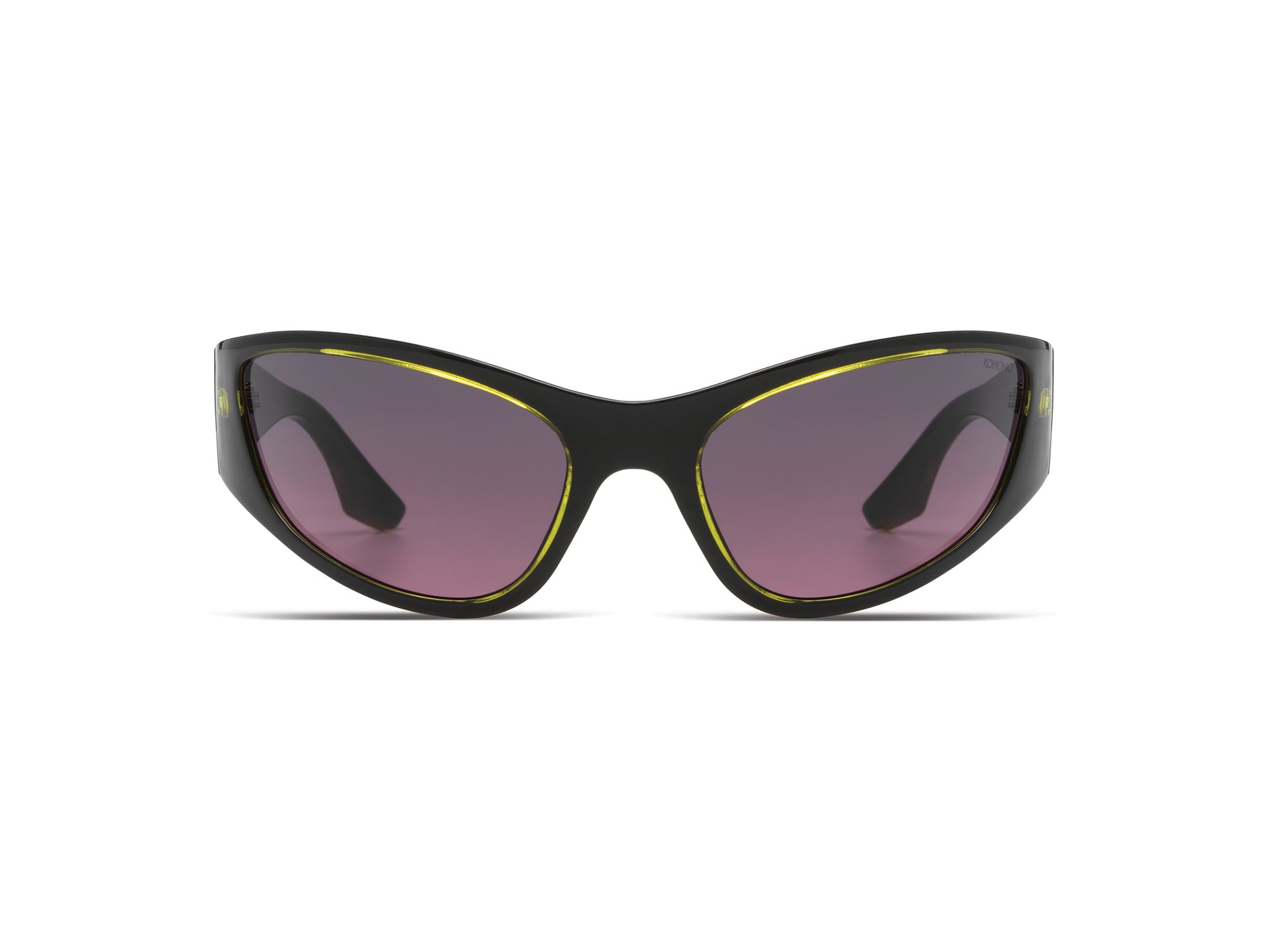 Dark Blue To Red Neo Matrix Sunglasses